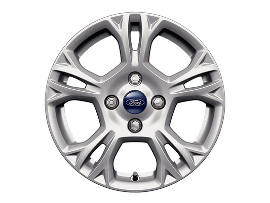 Genuine Ford B-Max 15" 5 X 2-Spoke Design Single Sparkle Silver Alloy Wheel