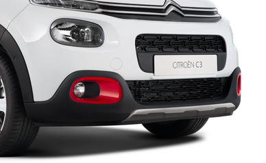 Genuine Citroen C3 Front Skid Plate - Hot Grey