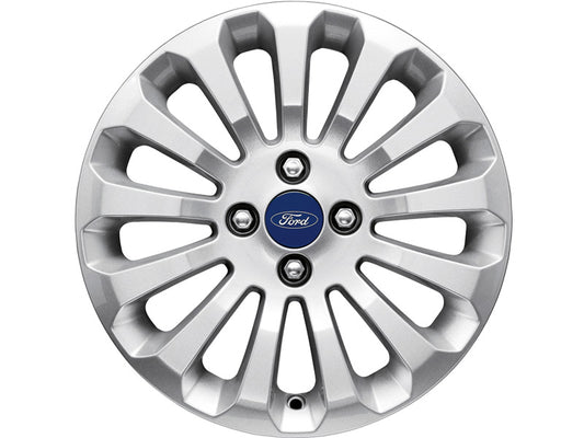 Genuine Ford Ka 15" 13 Spoke Silver Single Alloy Wheel