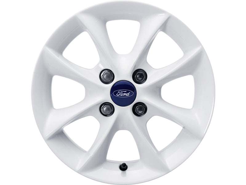 Genuine Ford Ka Single Alloy Wheel 14" 8 Spoke - White