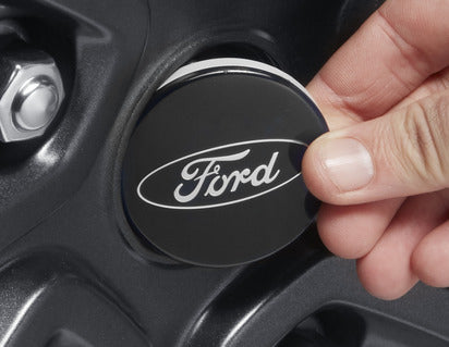 Genuine Ford Single Centre Cap Gloss Black