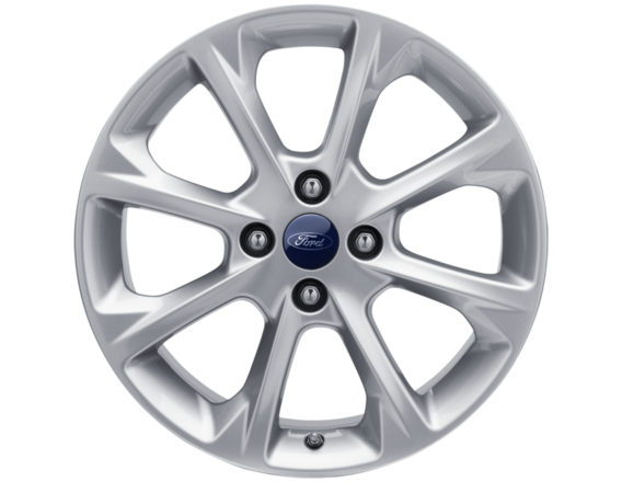 Genuine Ford Fiesta 17" Alloy Wheel 12 Spoke - Sparkle Silver (2018-)