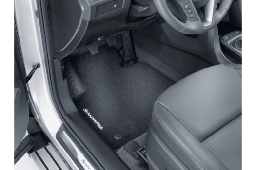 Genuine Hyundai Santa Fe Carpet Mats Velour