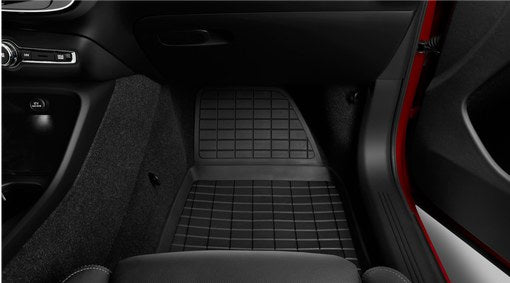 Genuine Volvo Xc40 Rubber Floor Mats In Charcoal - Manual