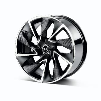 Genuine Citroen Ds4 Cairns 19" Alloy Wheel In Onyx Black