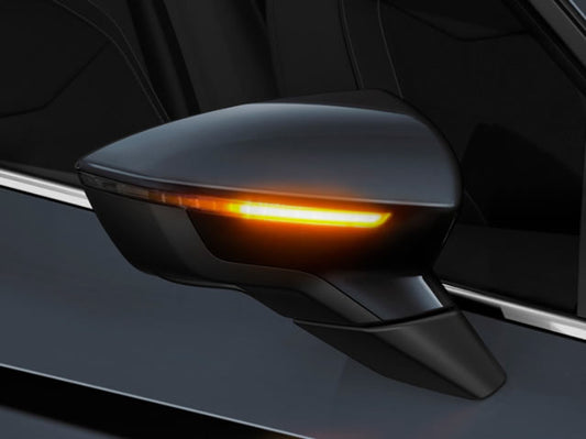 Genuine Seat Leon Estate Dynamic Led Exterior Mirror Turn Signals (Dark Tinting)