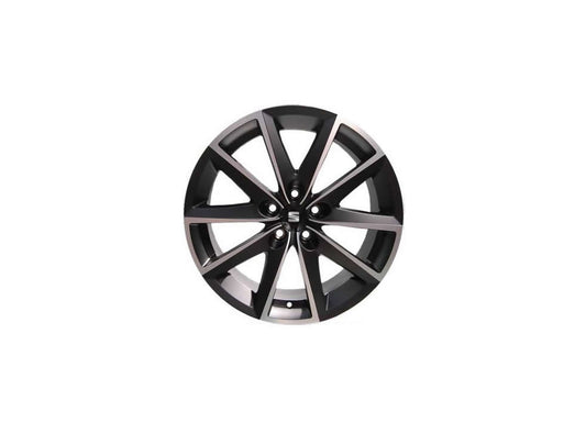 Genuine Seat Ibiza 17 Alloy Wheel, Matt Black Diamond Cut