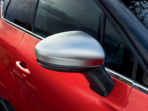 Genuine Renault Captur Door Mirror Shells - Satin Grey