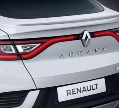 Genuine Renault Arkana Boot Spoiler - Highland Grey