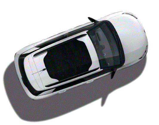 Genuine Citroen C4 Cactus Sun Blinds For Panoramic Roof Glass (Pair) - For Models Up To 2014