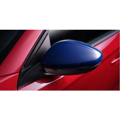 Genuine Corsa F Mirror Covers - Voltaic Blue