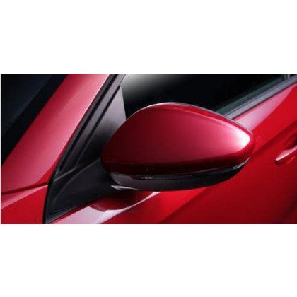 Genuine Corsa F Mirror Covers - Red