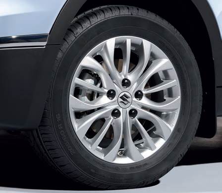 Genuine Suzuki Sx4 S-Cross 16" Fuji Bright Silver Alloy Wheel