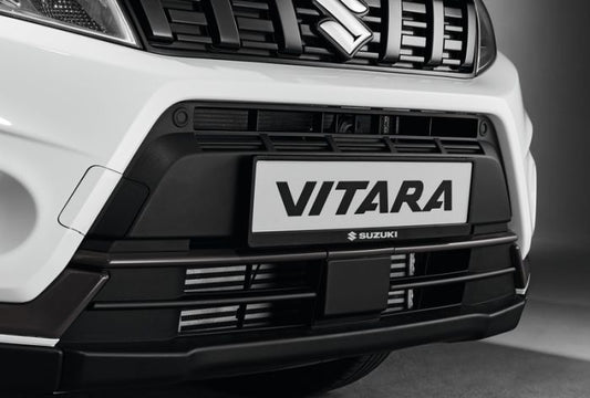 Genuine Suzuki Vitara Front Bumper Centre Accent Line - Matte Black