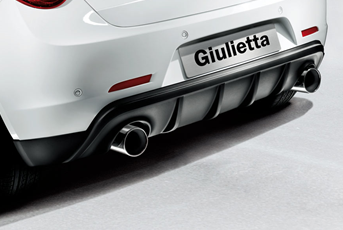 Genuine Alfa Romeo Giulietta Expanded Exhaust Tips