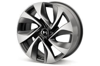 Genuine Citroen Ds5 Canaveral 18" Alloy Wheel In Anthracite Grey & Diamond Cut - Set Of 4