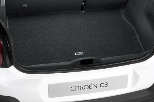 Genuine Citroen C3 Boot Mat - Needle Pile Carpet