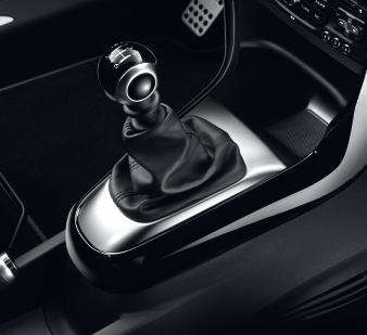 Genuine Citroen C4 Gear Lever Knob In Black And Satin Chrome Zamak