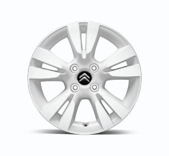 Genuine Citroen Ds3 16" Ashera Alloy Wheel In White