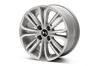 Genuine Citroen Ds4 16" Darwin Alloy Wheel In Aluminium Grey - Set Of 4