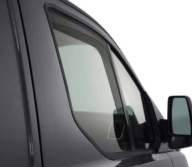 Genuine Ford Transit/Tourneo Custom Front Wind Deflectors Tinted