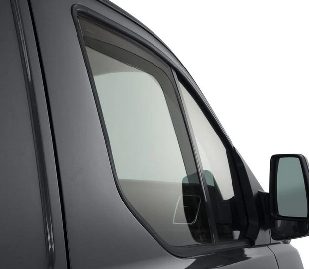 Genuine Ford Transit/Tourneo Custom Front Wind Deflectors - Tinted