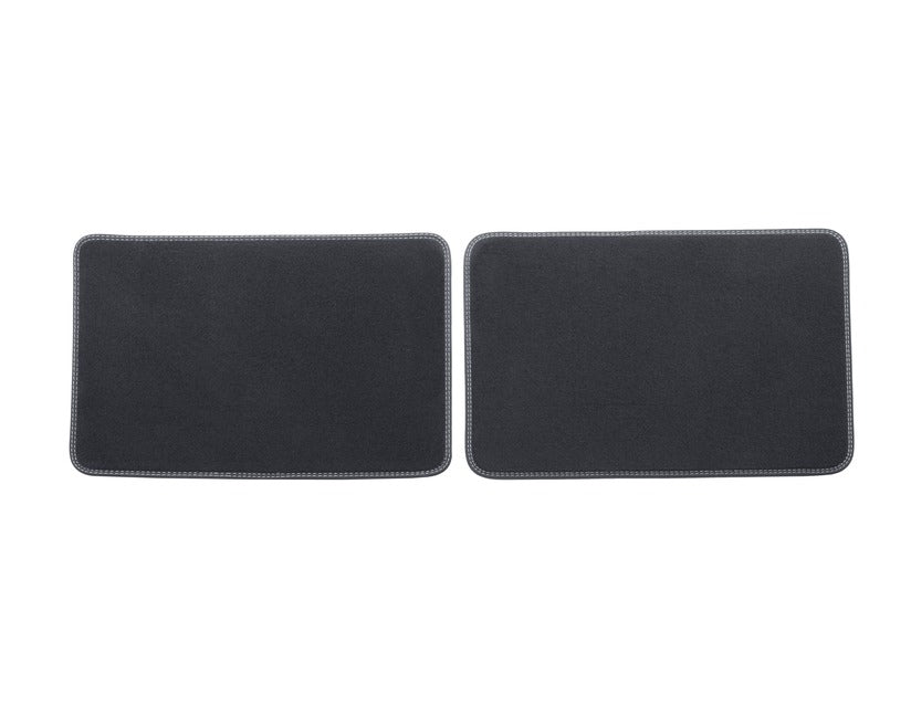 Genuine Ford Focus Velour Rear Mats With Grey Stitching