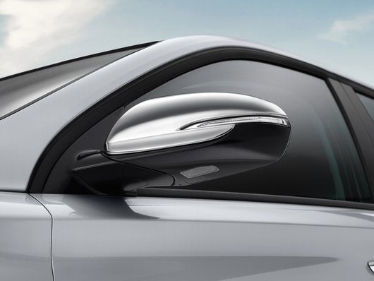 Genuine Hyundai I30N Fastback Door Mirror Caps - Chrome