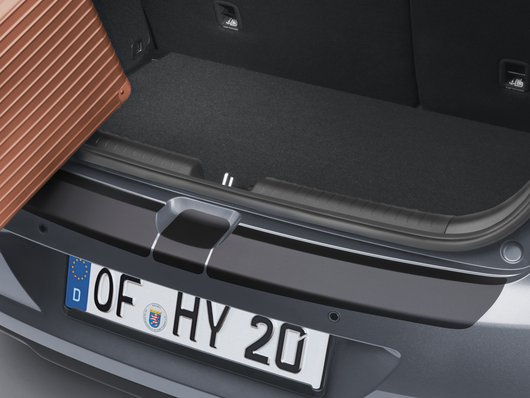 Genuine Hyundai I20 Rear Bumper Protection Foil - Black