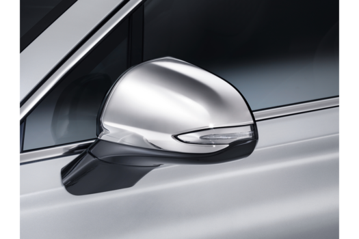 Genuine Hyundai Santa Fe Mirror Covers - Chrome