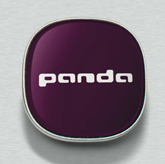 Panda Rim Cap Genuine Fiat Panda Wheel Caps - Violet – Car Accessories Plus
