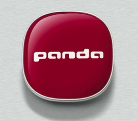 Panda Rim Cap Genuine Fiat Panda Wheel Caps - Red – Car Accessories Plus