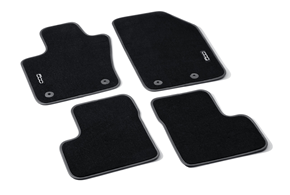 Genuine Fiat 500X Carpet Mats - With Pins On Passenger Side