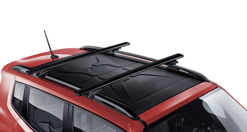 Genuine Jeep Renegade Roof Bars - Black