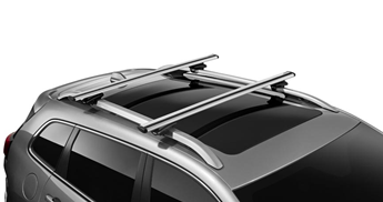 Genuine Jeep Renegade Roof Bars In Aluminium - For Vehicles With Roof Rails