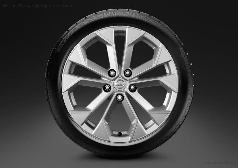 Genuine Nissan Juke 18" Alloy Wheel In Silver