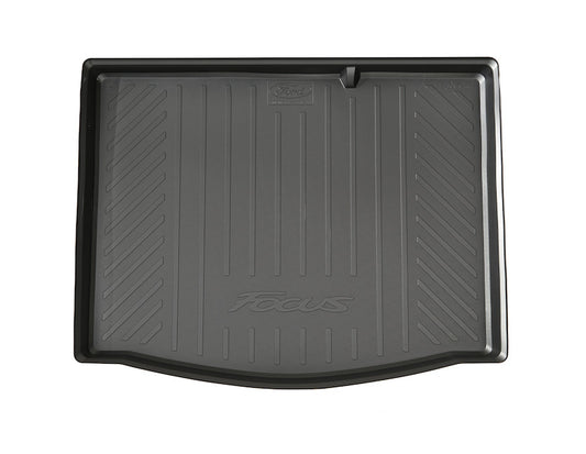 Genuine Ford Focus 5 Door Saloon Boot Liner - For Models With Space Saver