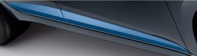 Genuine Nissan Micra Side Body Mouldings - Blue