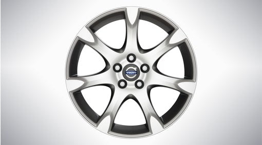 Genuine Volvo V60 18" Fortuna Alloy Wheel In Light Grey/Diamond Cut