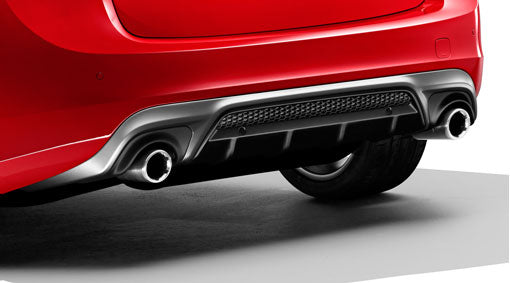 Genuine Volvo V60 Rear Diffuser - For Vehicles Without Parking Sensors