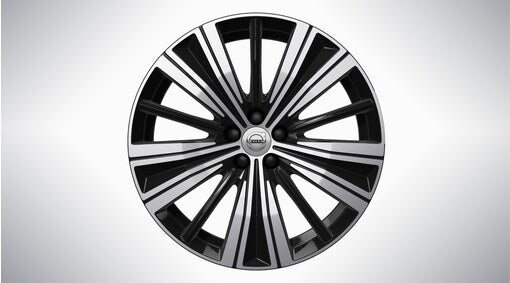 Genuine Volvo Xc60 20" 5 Multi Spoke Alloy Wheel In Black/Diamond Cut