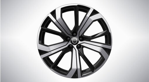 Genuine Volvo Xc60 21" 5 Double Spoke Alloy Wheel In Black/Diamond Cut