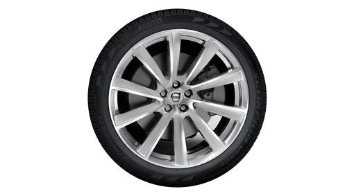 Genuine Volvo Xc90 21" 10 Spoke Turbine Silver Alloy Wheel