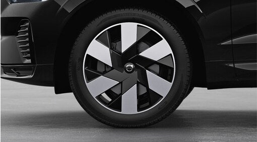Genuine Volvo Xc60 20" 6 Spoke Alloy Wheel In Black/Diamond Cut - For Plug In Hybrid/Twin Engine