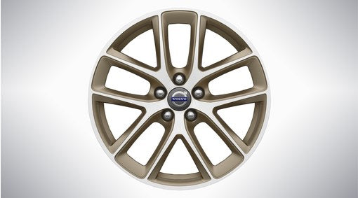 Genuine Volvo V60 18" Modin Alloy Wheel In Diamond Cut/Terra Bronze