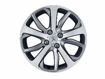 Genuine Peugeot 208 17" Oxygen Alloy Wheels - Set Of 4