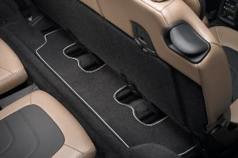 Genuine Citroen C4 Picasso 3Rd Row Velour Mat - For 7 Seat Models