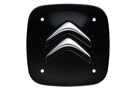 Genuine Citroen C3 Set Of 4 Square Wheel Caps - Onyx Black