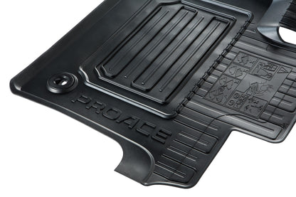 Genuine Toyota Proace Floormats Rubber
