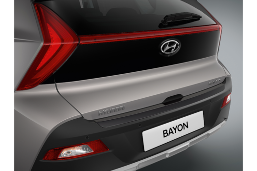 Genuine Hyundai Bayon Rear Bumper Trim - Phantom Black